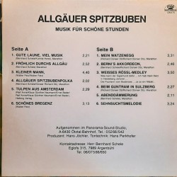 Allgäuer Spitzbuben – Musik Für Schöne Stunden