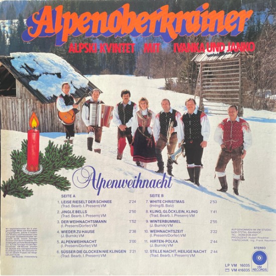 Alpenoberkrainer ‎– Alpenweihnacht