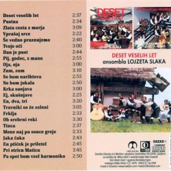 Ansambel Lojzeta Slaka – Deset Veselih Let Ansambla Lojzeta Slaka