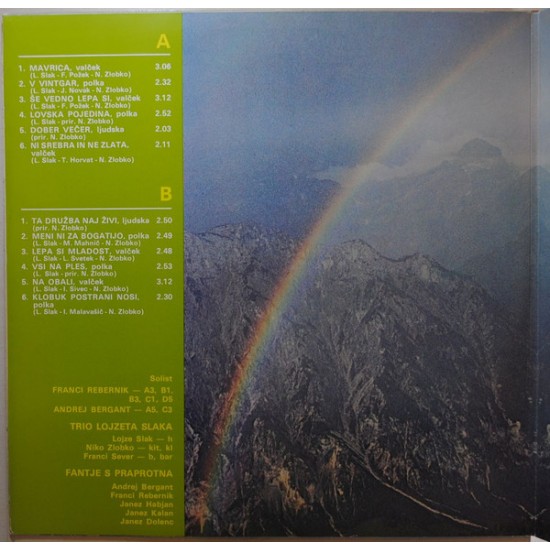 Ansambel Lojzeta Slaka – Mavrica