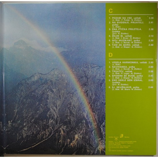 Ansambel Lojzeta Slaka – Mavrica