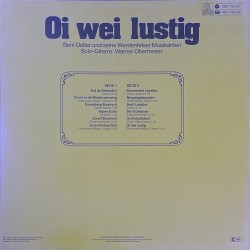 Beni Ostler Und Seine Werdenfelser Musikanten – Oi Wei Lustig