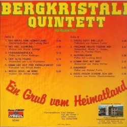 Bergkristall Quintett - Ein Gruß vom Heimatland