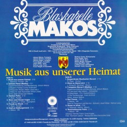 Blaskapelle Makos – Musik Aus Unserer Heimat