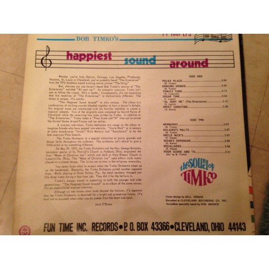 Bob Timko Orchestra – Happiest Sound Around