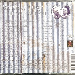 CD - Belvauer jonge - Die gute alte zeit