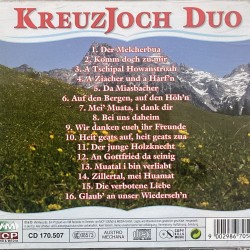 CD - Kreuzjoch Duo - Zillertal, mei Huamat