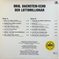 Original Dachstein-Echo - Der Lotto Millionär