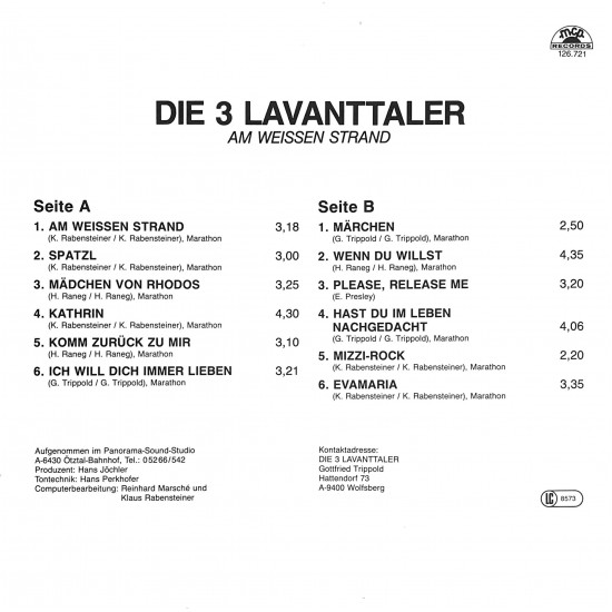 Die 3 Lavanttaler – Am weißen Strand