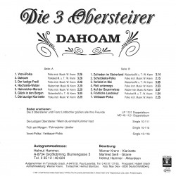 Die 3 Obersteirer– Dahoam