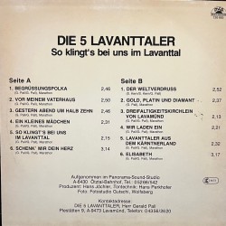  Die 5 Lavanttaler aus Kärnten - So klingt's bei uns im Lavanttal