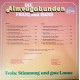 Die Almvagabunden Franz Und Hans ‎– Frohe Stimmung Und Gute Laune