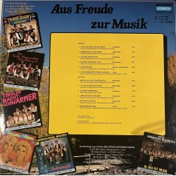 Die Drei Tiroler Aus Südtirol ‎– Aus Freude Zur Musik