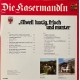 Die Kasermandln ‎– Allweil Lustig, Frisch Und Munter