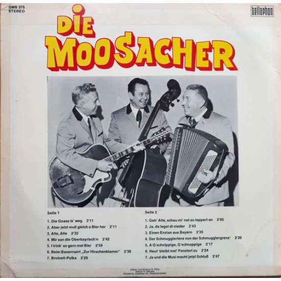 Die Moosacher ‎– Die Moosacher