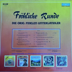 Die Orig. Fidelen Unterlander - Fröhliche Runde