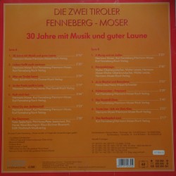 Die Zwei Tiroler Fenneberg - Moser – 30 Jahre Mit Musik Und Guter Laune