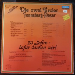 Die Zwei Tiroler Fenneberg-Moser ‎– 25 Jahre - Dafür Danken Wir!