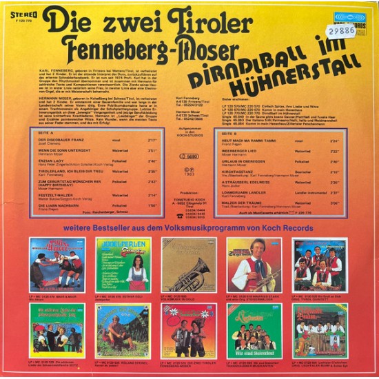 Die Zwei Tiroler Fenneberg-Moser – Dirndlball Im Hühnerstall
