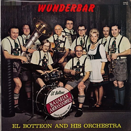 El Botteon And His Orchestra ‎– Wunderbar