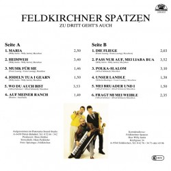 Feldkirchner Spatzen – Zu Dritt Geht's Auch