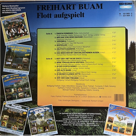 Freihart Buam – Flott aufgespielt