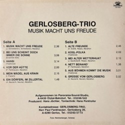Gerlosberg Trio – Musik Macht Uns Freude