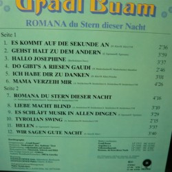 Gradl Buam ‎– Romana Du Stern Dieser Nacht