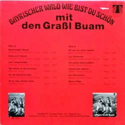 Graßl Buam ‎– Bayrischer Wald Wie Bist Du Schön