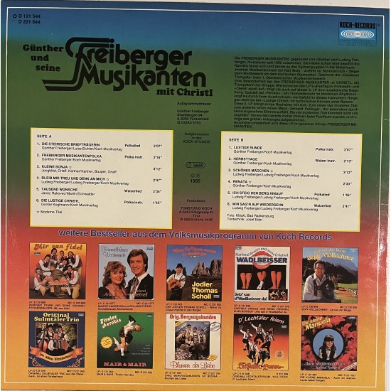 Günther Freiberger Und Seine Musikanten - Die steirische briefträgerin