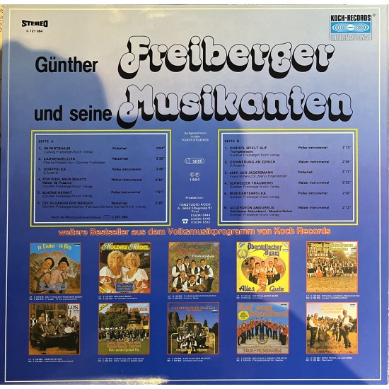 Günther Freiberger Und Seine Musikanten – Christl Spielt Auf