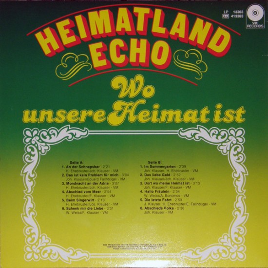 Heimatland Echo – Wo Unsere Heimat Ist