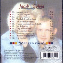 CD Jacob & Sylvia – Met Een Zoen
