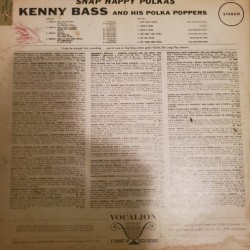 Kenny Bass And His Polka Poppers – Snap Happy Polkas