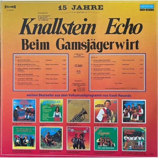 Knallstein Echo – Beim Gamsjägerwirt