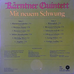 Kärntner Quintett ‎– Mit Neuem Schwung