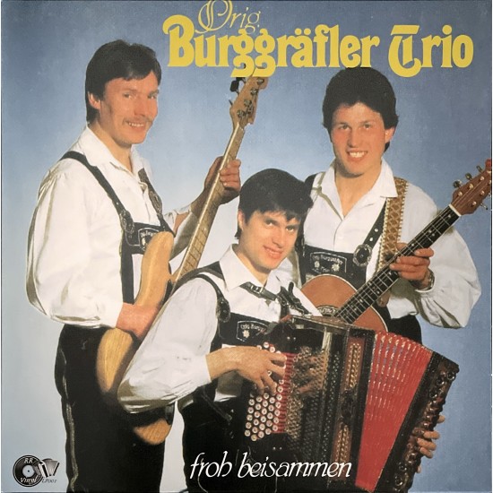 Lp RR 001  Orig. Burggräfler Trio - Froh beisammen