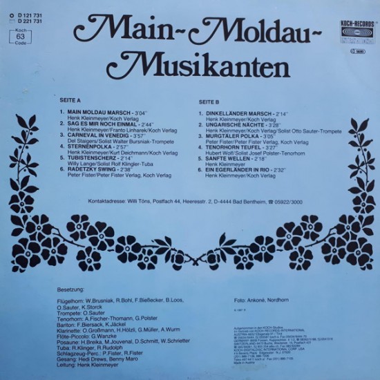 Main-Moldau-Musikanten – Alte Und Neue Hits