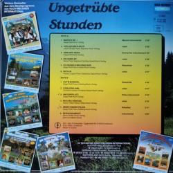 Marianka Sextett – Ungetrübte Stunden