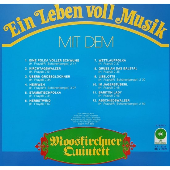 Mooskirchner Quintett – Ein Leben Voll Musik
