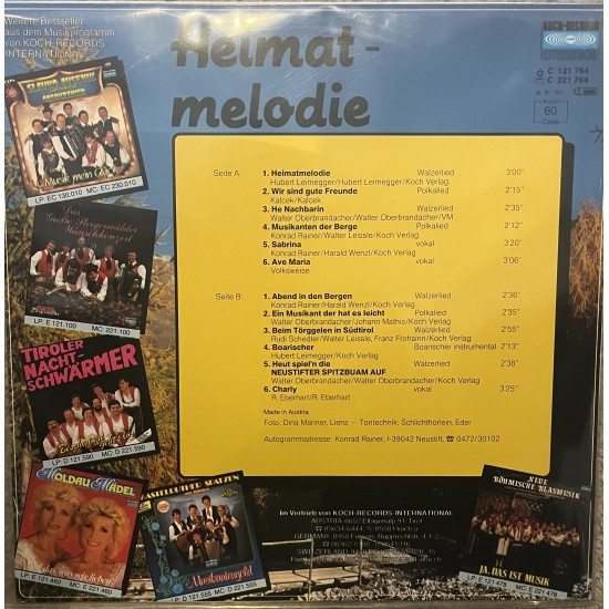 Neustifter Spitzbuam – Heimatmelodie
