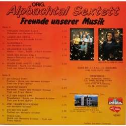 Orig. Alpbachtal Sextett - Freunde unserer Musik