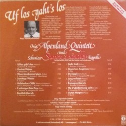 Orig. Alpenland Quintett Und Schwiizer Super Ländler Kapelle – Uf Los Gaht's Los