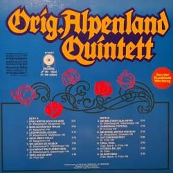 Orig. Alpenland Quintett ‎– Orig. Alpenland Quintett