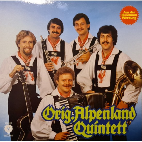 Orig. Alpenland Quintett ‎– Orig. Alpenland Quintett