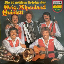 Orig. Alpenland Quintett – Die 20 Größten Erfolge Des Orig. Alpenland Quintett