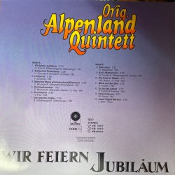 Orig. Alpenland Quintett – Wir Feiern Jubiläum