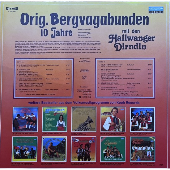 Orig. Bergvagabunden - 10 Jahre