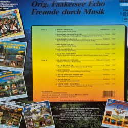 Orig. Faakersee Echo ‎– Freunde Durch Musik