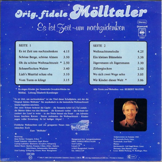 Orig. Fidele Mölltaler ‎– Es Ist Zeit Um Nachzudenken
